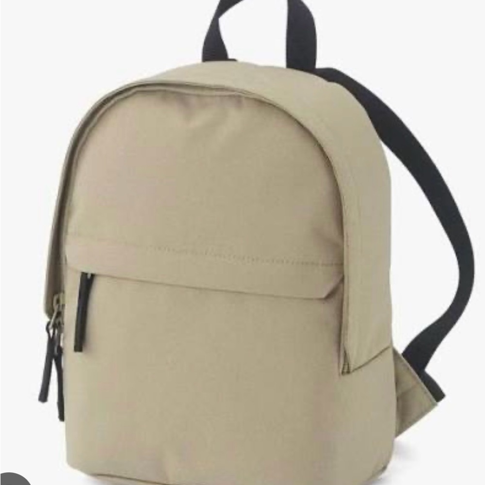 MUJI Japanese Style Mini Small Taupe Backpack